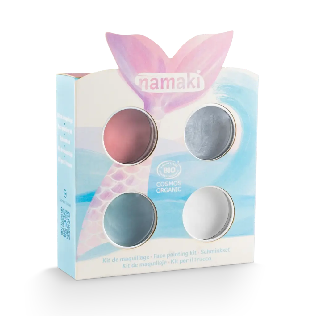 Kit de maquillage 4 couleurs - Sirène