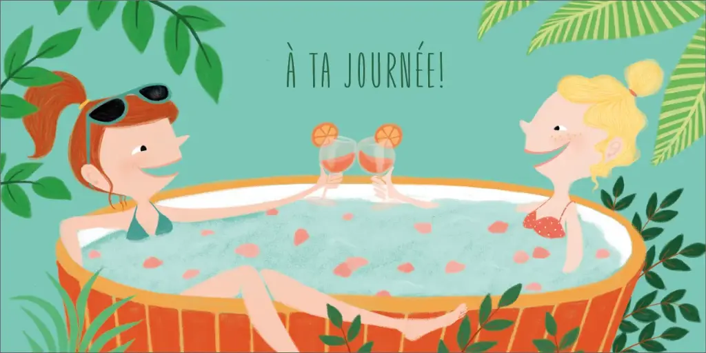 CD 169 Alice de Page pano double "A ta journée"