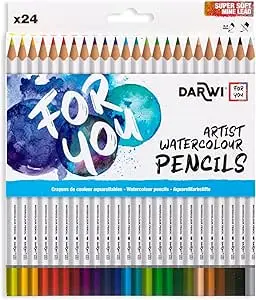 DFY 24 crayons couleurs aquarellables 