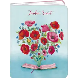 Cahier 17x22 ligné 80P Mila "A livre ouvert"