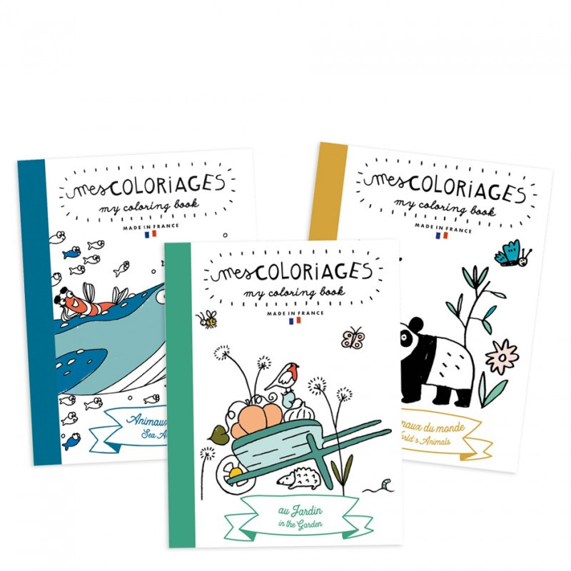 Mes coloriages Animaux du Monde