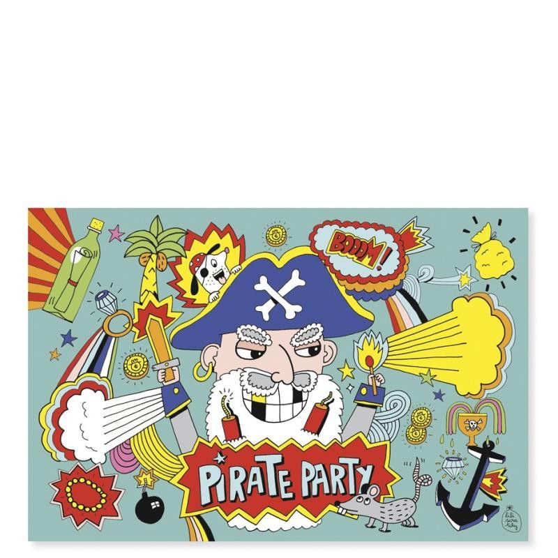 Mes invitations pirate