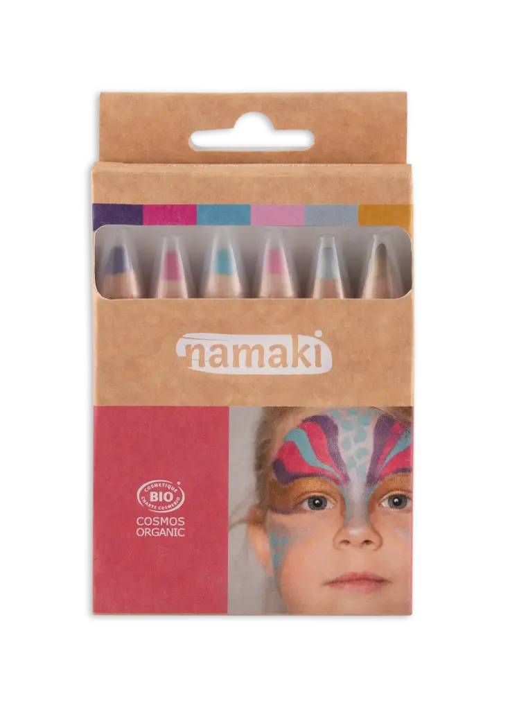 Kit 6 crayons de maquillage Mondes Enchantés