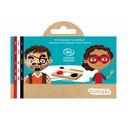 Kit de maquillage 3 couleurs Pirate & Coccinelle