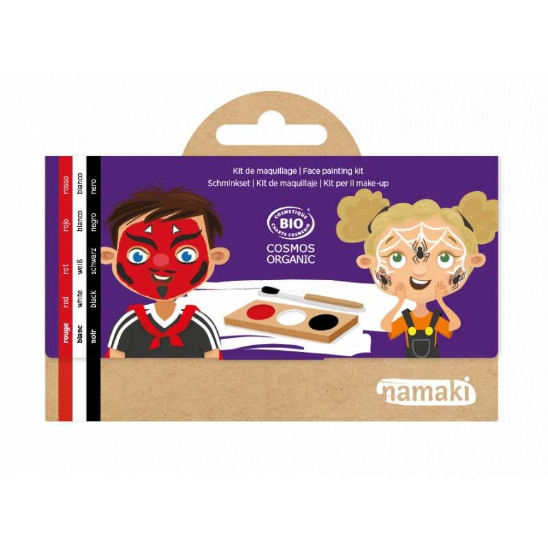 Kit de maquillage 3 couleurs Diable & Araignée
