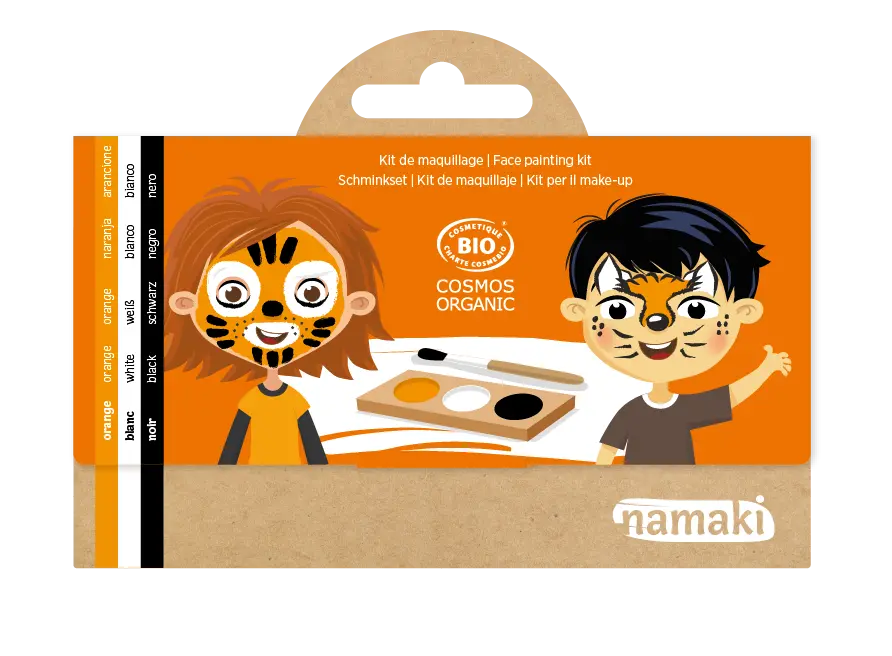 Kit de maquillage 3 couleurs Tigre & Renard