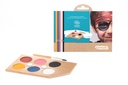 Kit de maquillage 6 couleurs Arc-en-Ciel