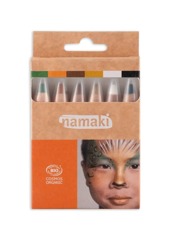 Kit 6 crayons de maquillage Vie Sauvage