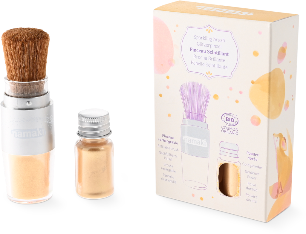 Pincel Glitter Goud new packaging