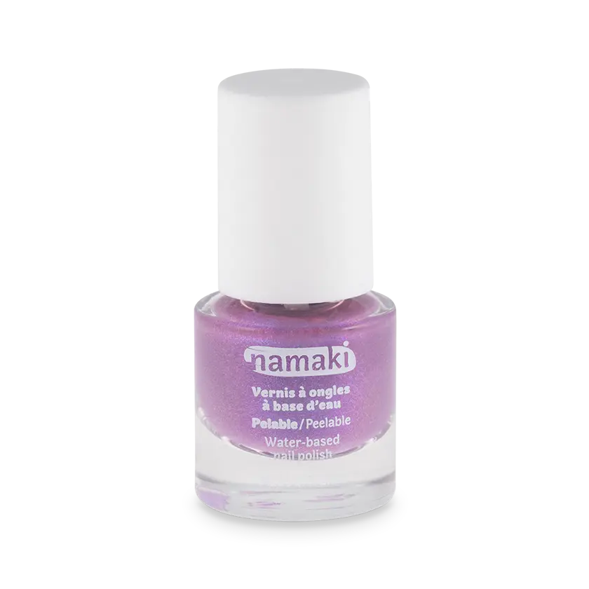 Tester Vernis base eau 27 - Violet pailleté