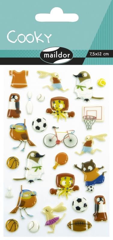 Cooky, Sach 1 pl 7,5x12cm, Sports