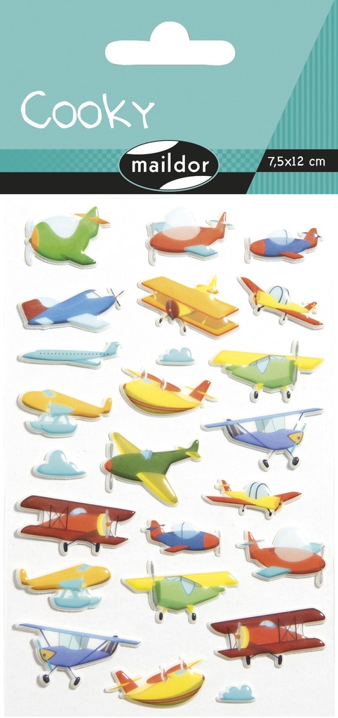 Cooky, Sach 1 pl 7,5x12cm, Avion