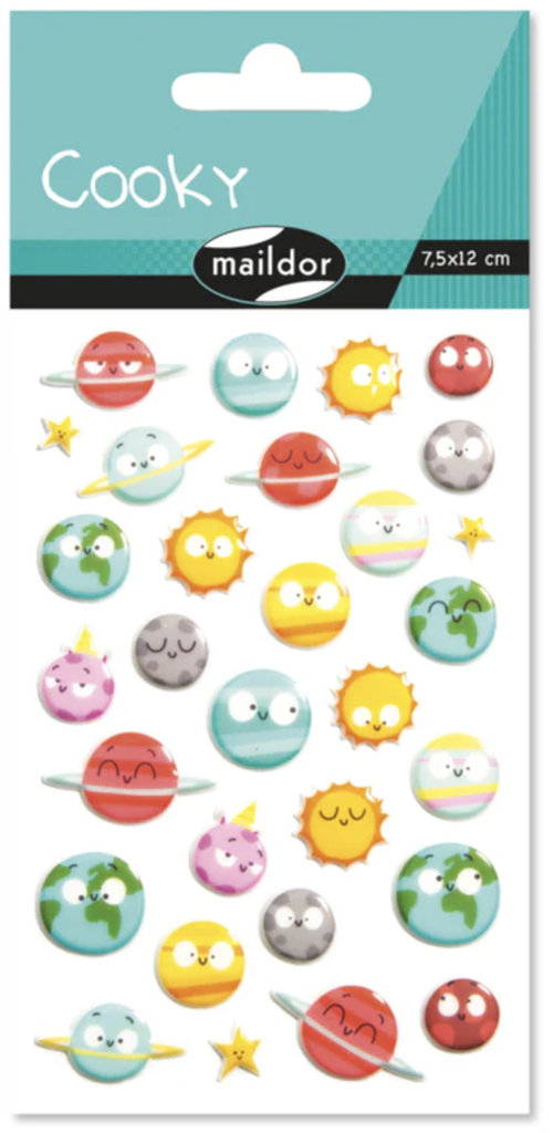 Cooky, Planeten