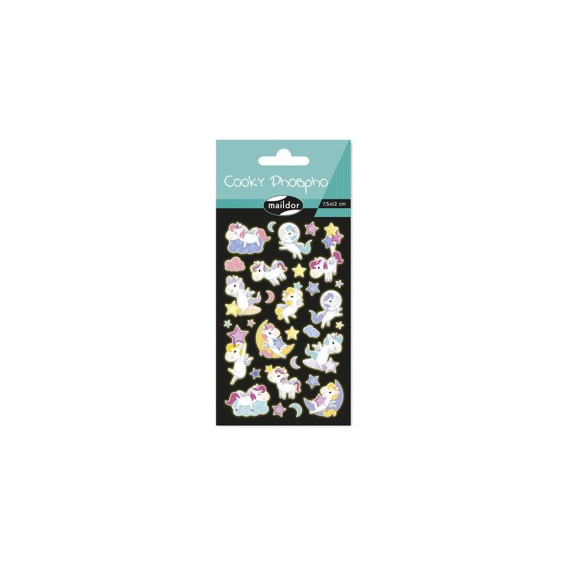 Cooky Phospho Sach 1pl 7,5x12cm Licornes