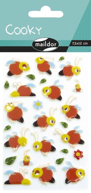 * Cooky, Sach 1 pl 7,5x12cm, Abeilles