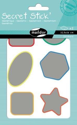 Secret Stick', Pack 2 sh 10,5x16cm, Geom