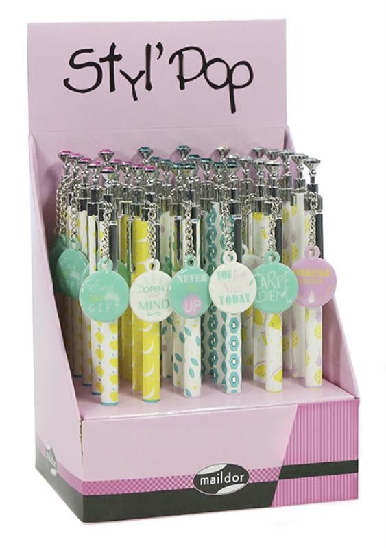 * Styl' Pop, Mini stylos (présentoir de