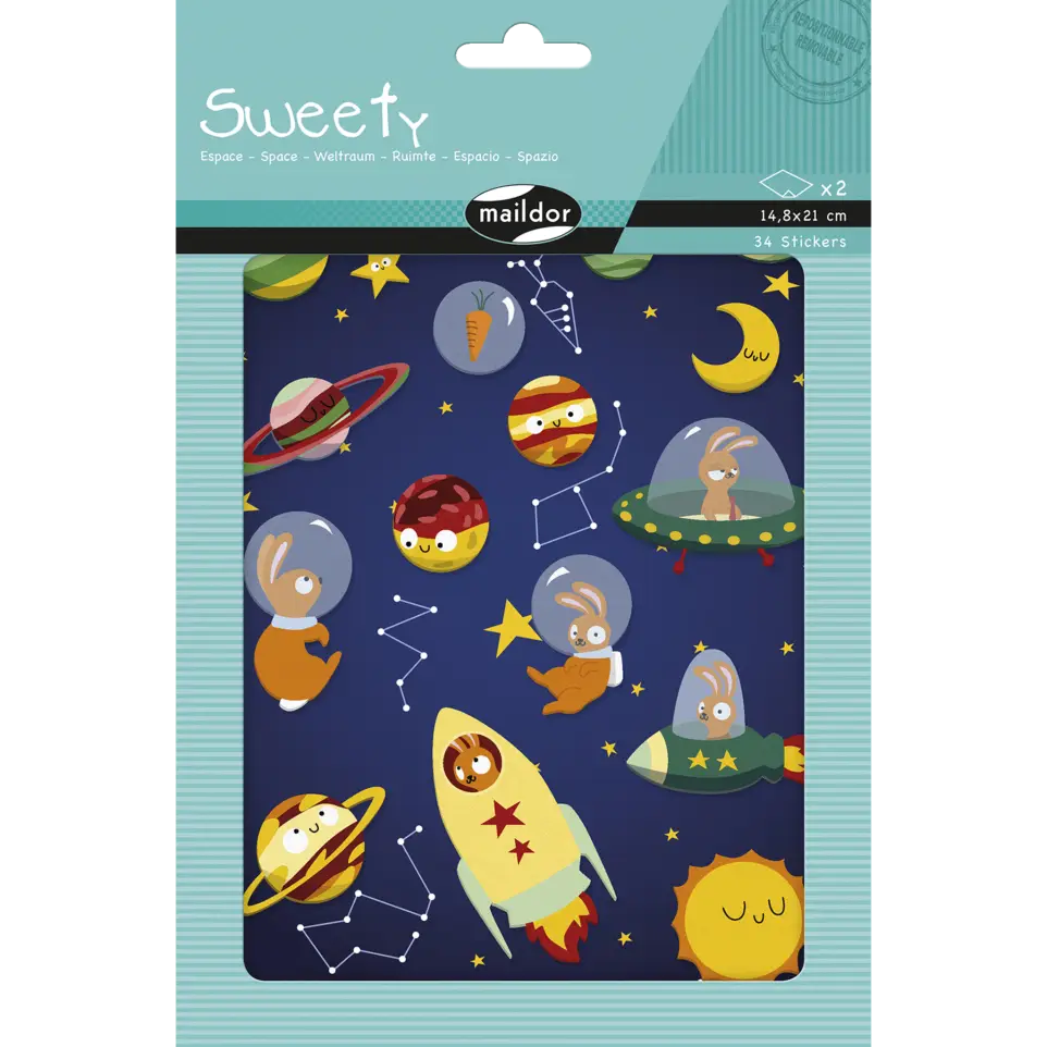 Sweety, Sach 2 pl 14,8x21cm, Espace