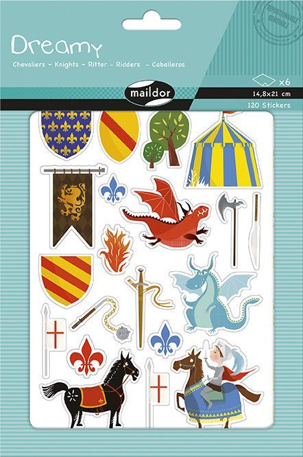 Dreamy, Ridders, zakje 6 vel