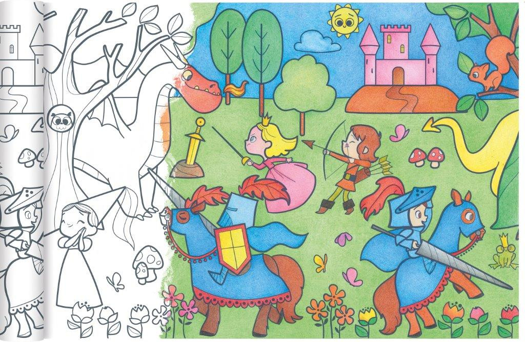 Graffy Roll, Princesses et chevaliers