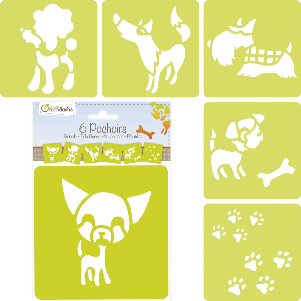 * Set 6 Sjablonen, Honden