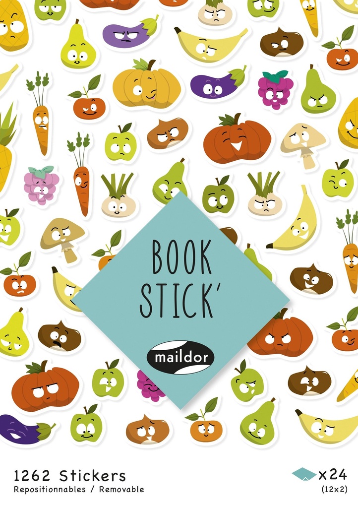 Book Stick A5  Emoticônes