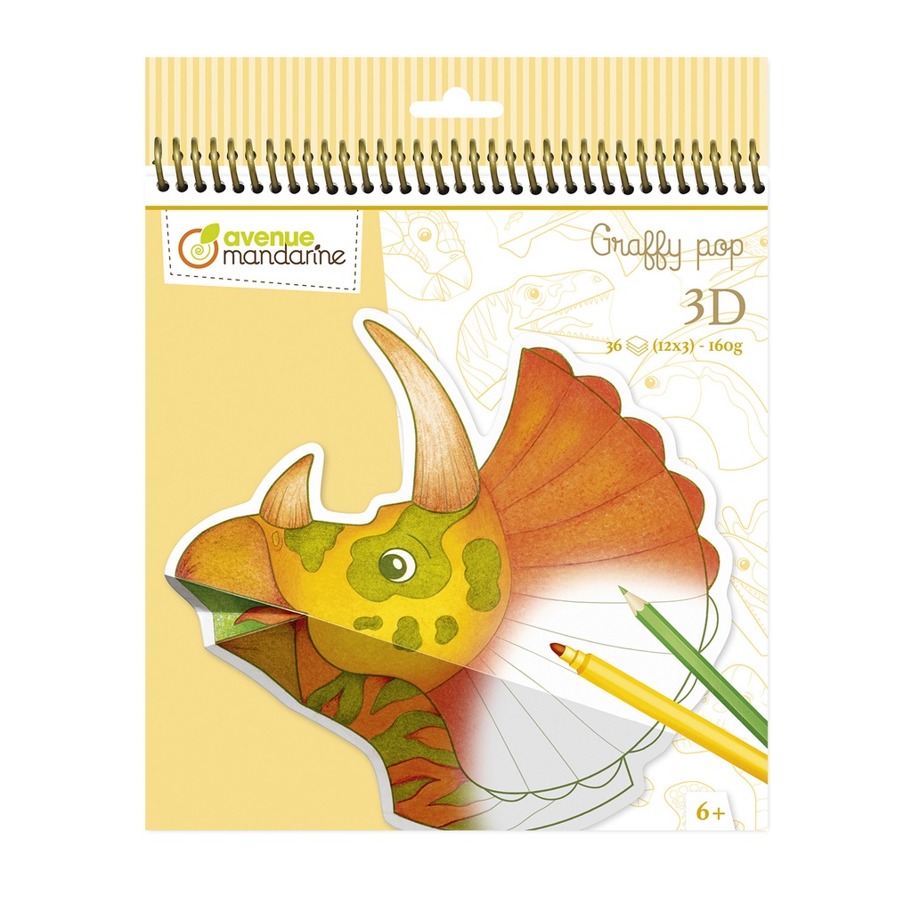 Graffy 3D, Dinosaures