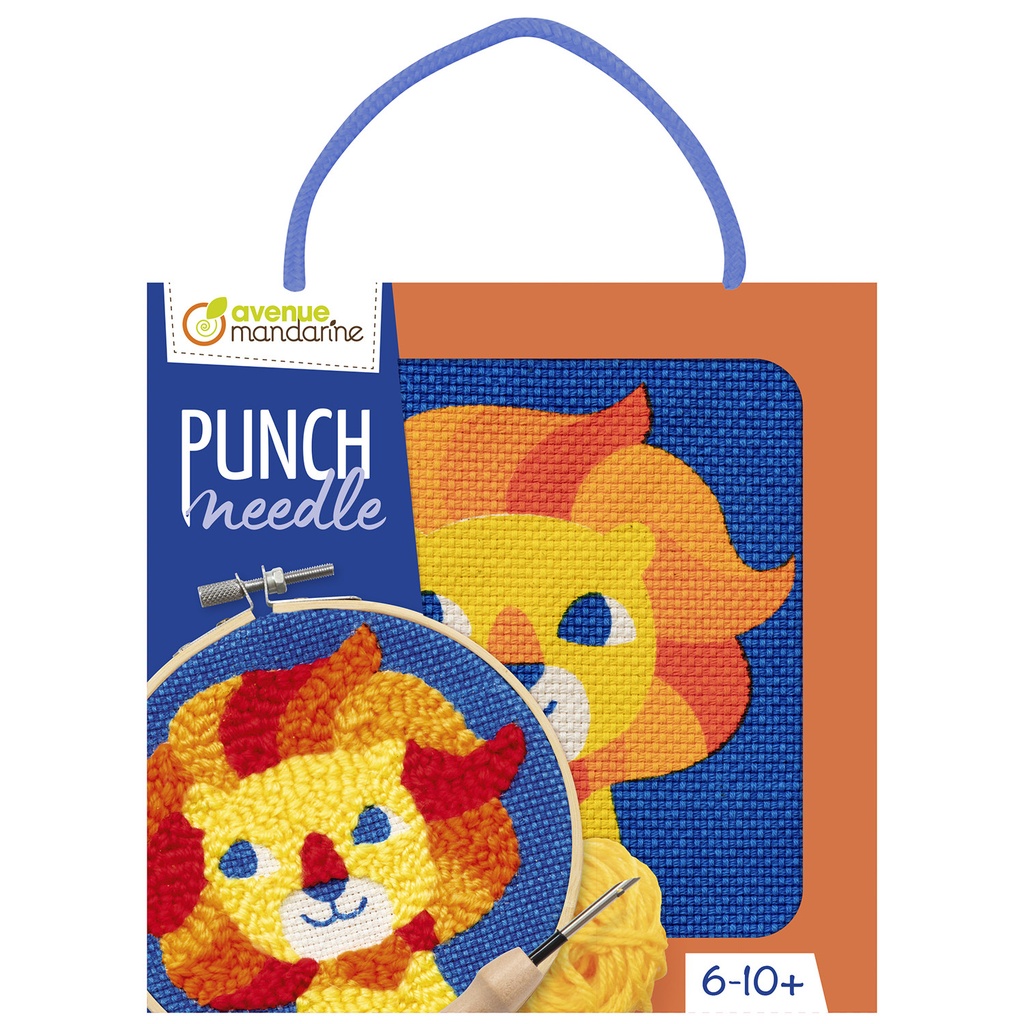 Punch Needle, Lion
