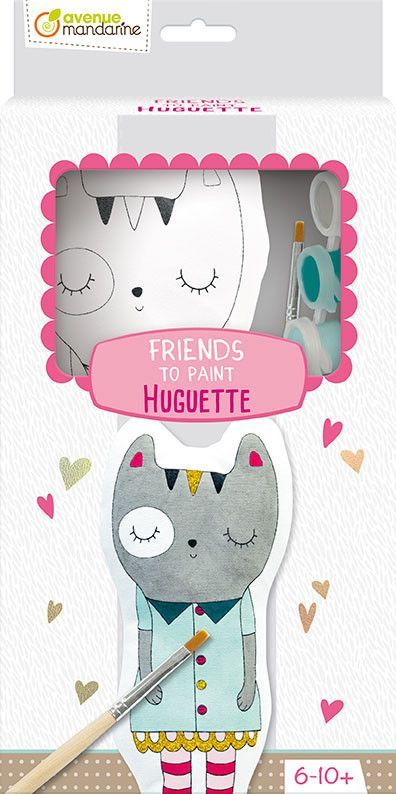 Friends to Paint, Huguette le Chat