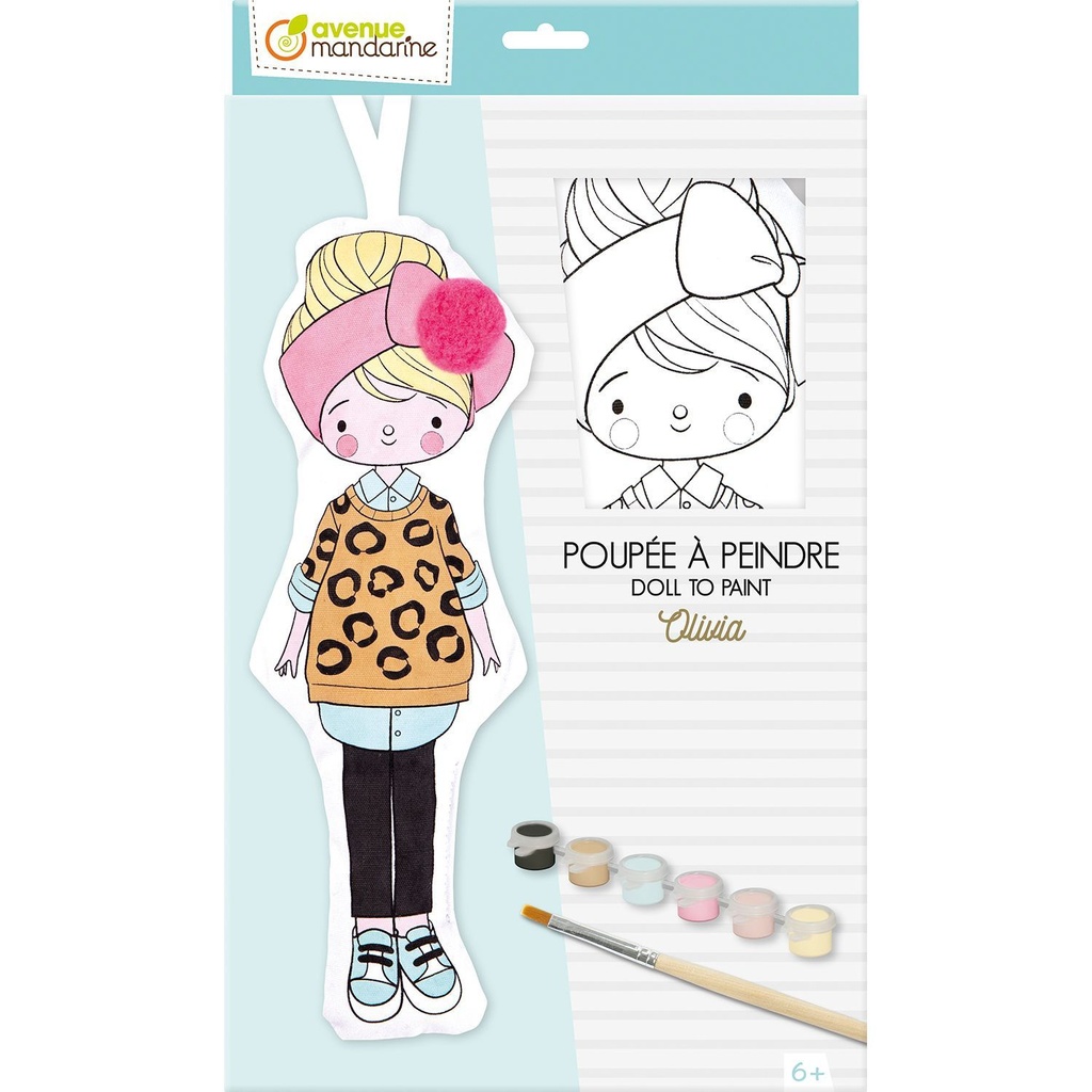 Poupée à peindre, Olivia