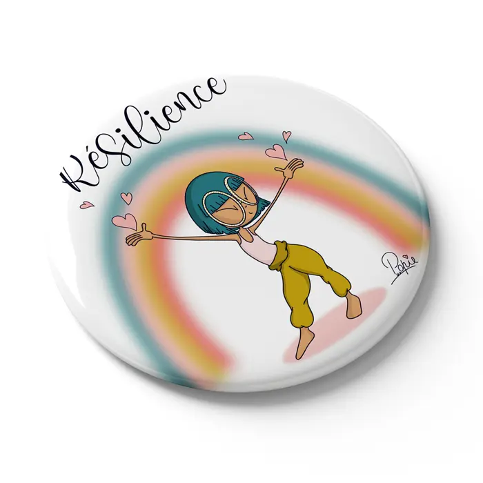 MGN 049 - Magnet Popie  "Résilience"
