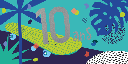 [CD 015] CD 015 - Carte d'anniversaire 10 ans (garçon)