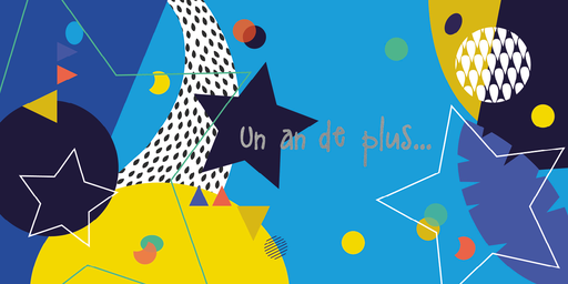 [CD 869] CD 869 - Carte d'anniversaire "Un an de plus"