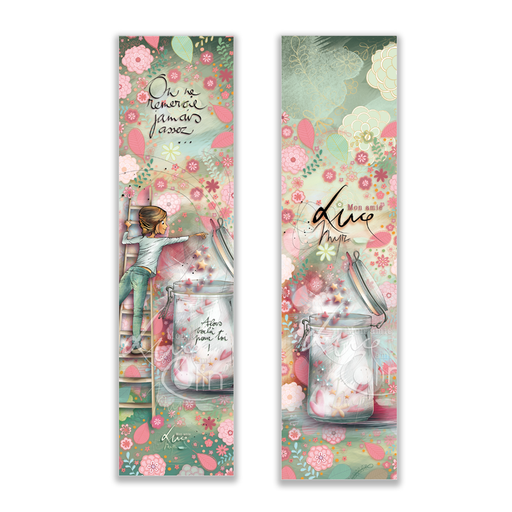 [MP 012] MP 012 Marque page Mon Amie Luce "On ne remercie jamais assez"