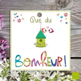 [MC 332] MC 332 - Carte cadeau "Que du bonheur"