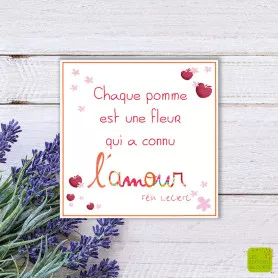 [MC 333] MC 333 - Carte cadeau "Pomme"