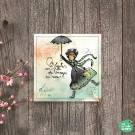 [MC 533] MC 533 - Carte cadeau "Un peu de magie" Mon Amie Luce