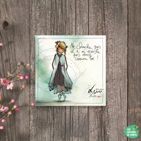 [MC 535] MC 535 - Carte cadeau "Ne cherche pas" Mon Amie Luce