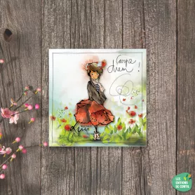 [MC 536] MC 536 - Carte cadeau "Carpe diem" Mon Amie Luce