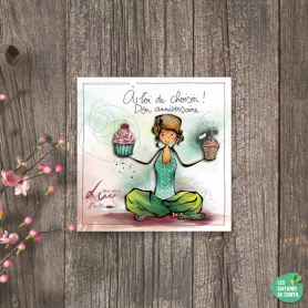 [MC 537] MC 537 - Carte cadeau "A toi de choisir" Mon Amie Luce