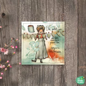 [MC 540] MC 540 - Carte cadeau "Un petit air" Mon Amie Luce