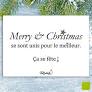 [CS 723] CS 723 - Carte de voeux "Merry & Christmas"