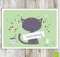 [CS 755] CS 755 - Carte d'invitation "Invitation"