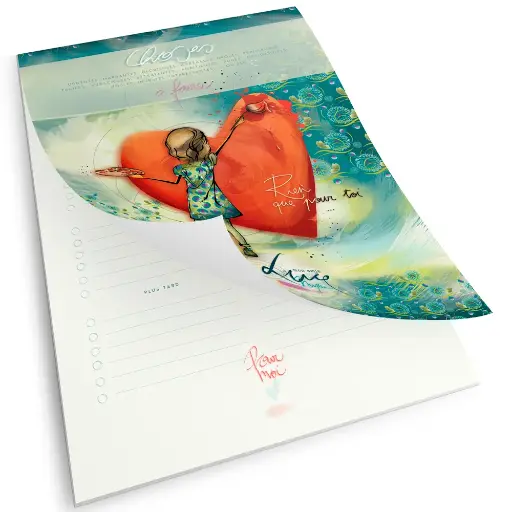 [CAR 873] Bloc-note Mon Amie Luce "Rien que pour toi"