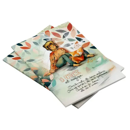 [CAR 883] CAR 883 - Carnet A6 Mon Amie Luce "La gentillesse est magique"