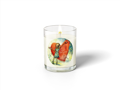 [BOU 004] Bougie 283gr Mon Amie Luce "Rien que pour toi"