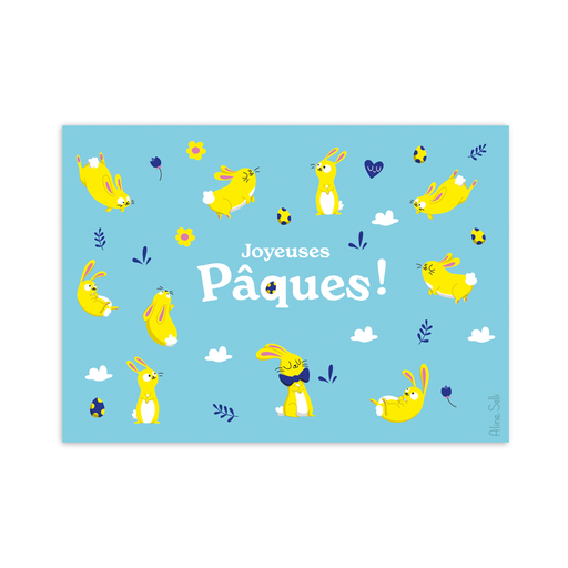 [CS 1076] CS 1076 Aline Selli "Joyeuses Pâques" Lapin