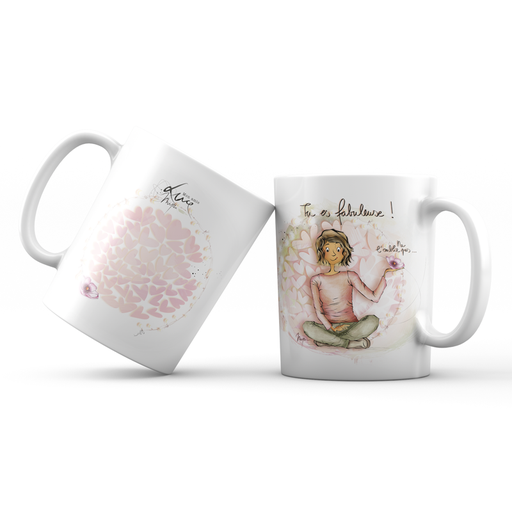 [MUG 948] MUG 948 Mon Amie Luce "Tu es fabuleuse, ne l'oublie pas"