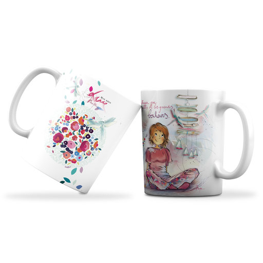[MUG 952] Mug 952 Mon Amie Luce  "Petits et grands bonheurs"