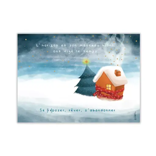 [CS 1135] Valentine Iokem Carte de Noël H L'horizon